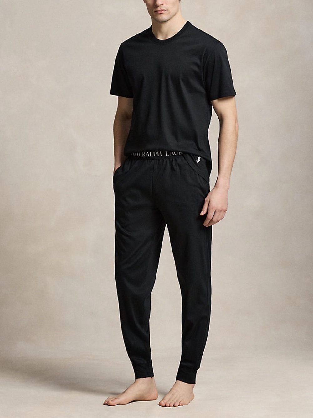 Polo Ralph Lauren Mercerized Cotton Sleep Shirt Size M Black NWOT